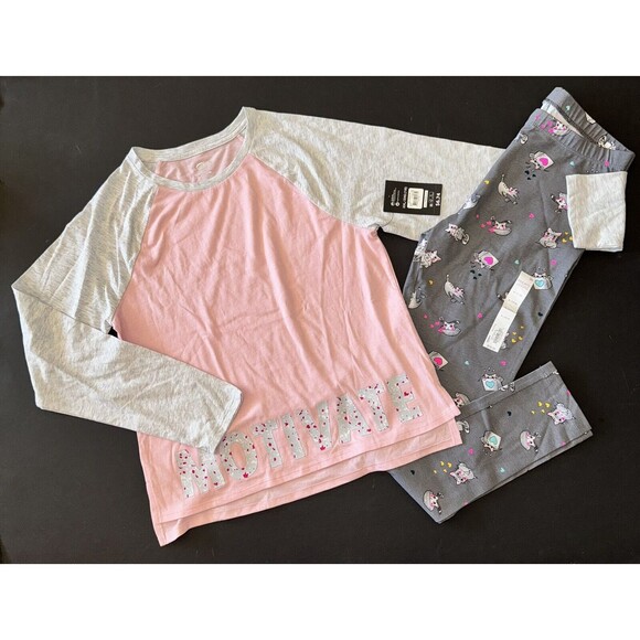 So favorite leggings cats music Athletic Works tee shirt top sequin star XL XXL - Picture 5 of 8